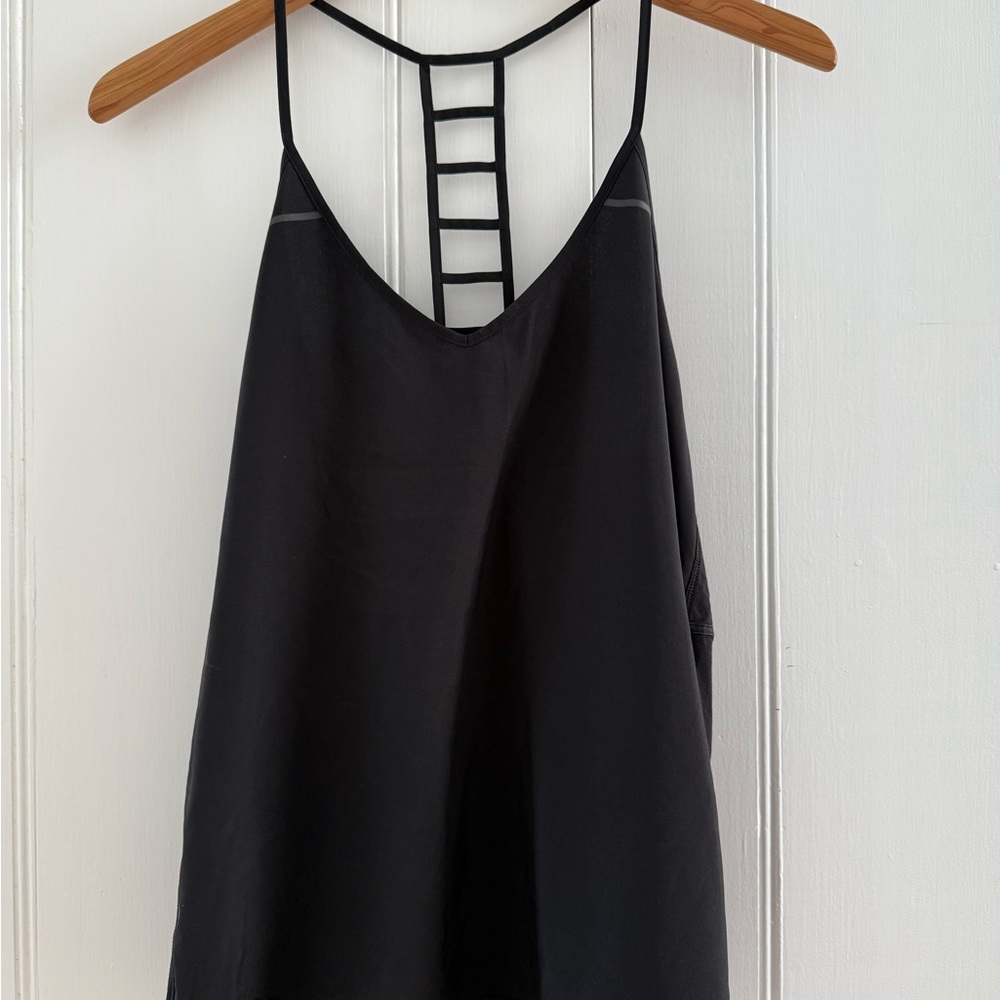 Black Strappy Tank Top